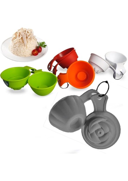 2'li Plastik Pilav & Helva Kalıbı fırsatları