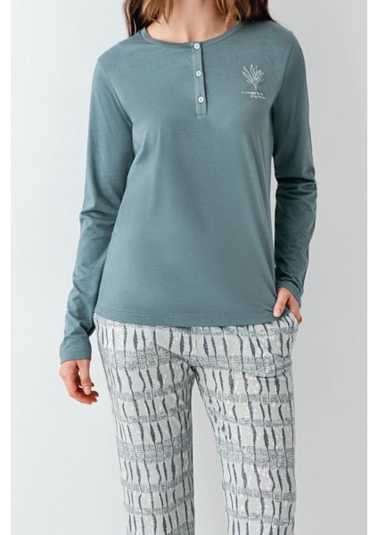 Arnetta 3406-S Kadın Uzun Kol Pijama Takım modelleri