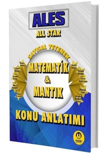 Tasarı Yayınları 2025 Ales All Star Sayısal Yetenek Matematik Mantık Konu Anlatımı
