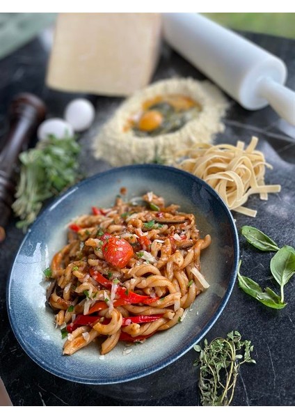 Katkısız Taze Makarna Casarecce 160 gr x 12 Porsiyon (1920 Gr)