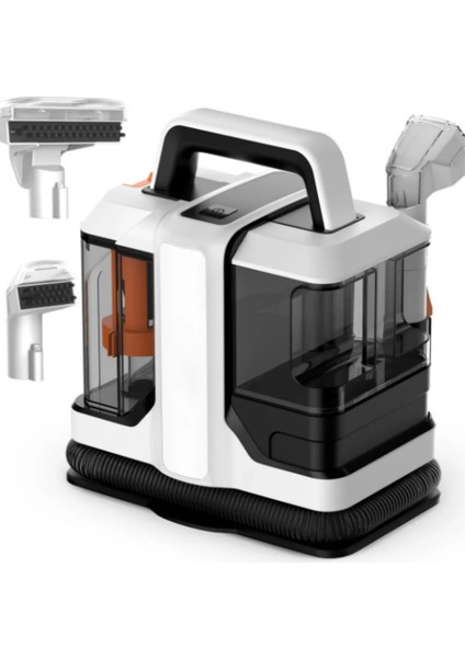 Gri Çok Fonksiyonlu Halı ve Döşeme Temizleme Makinesi