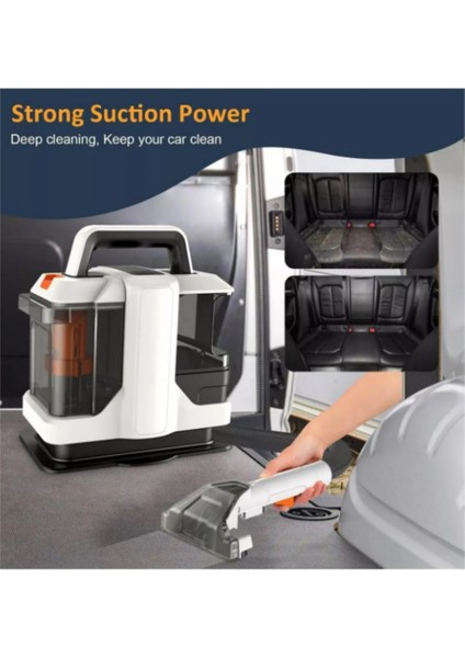 Gri Çok Fonksiyonlu Halı ve Döşeme Temizleme Makinesi indirimleri