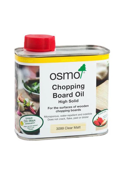 Chopping Board Oil Kesme Tahtası Yağı 0,5l