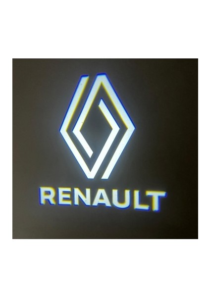 Renault Yeni Logo Kapı Altı Logo ( 2 Adet )