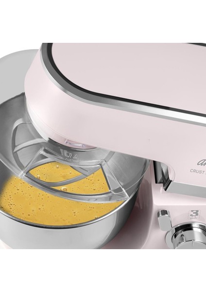 Pembe 1000W Stand Mikser, AR1066 Crust Mix Color, Pratik ve Şık Tasarım fırsatları