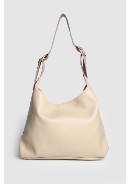 Lagraccio Paris Kadın Büyük Boy Salaş Omuz Çantası Vizon fiyatları