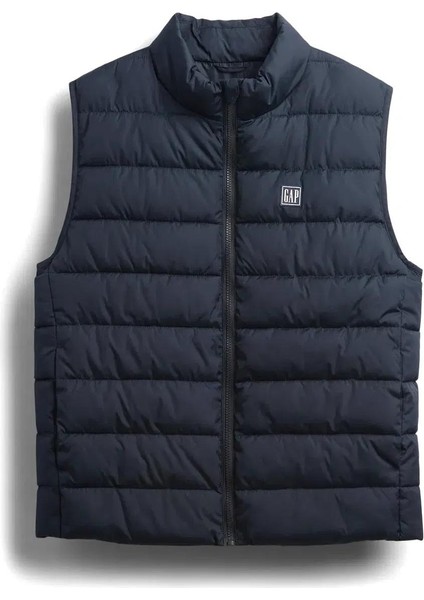 790584001 V-Frch Logo Ltwt Puffer Vest Erkek Yelek indirimleri
