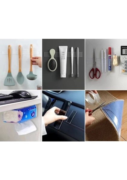 Çift Taraflı Yapışkan Bant Şeffaf Hobi Oyun Bandı indirimleri