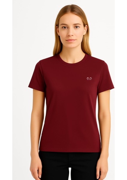 109TBİSİKLET Yaka Basic Tişörtunisex