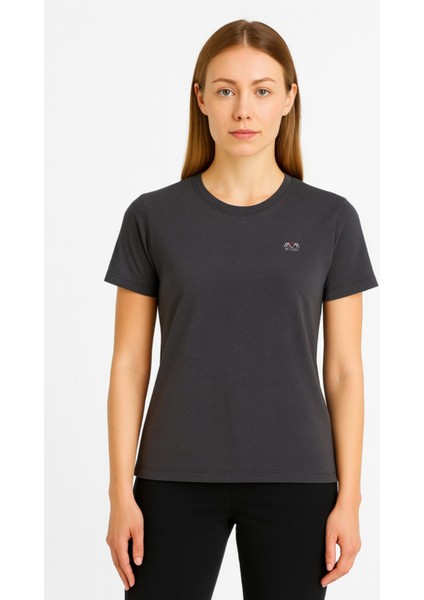 109TBİSİKLET Yaka Basic Tişörtunisex