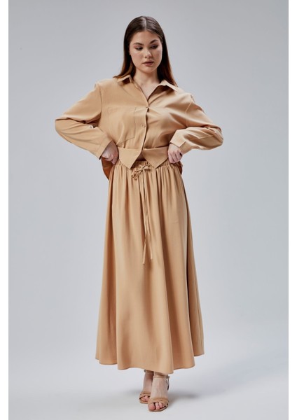 Vizon Oversize Gömlek