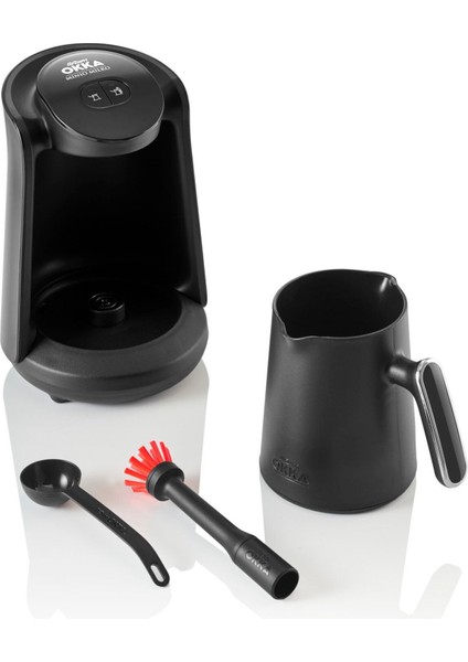 Krom Renkli 4 Fincan Kapasiteli Türk Kahvesi Makinesi