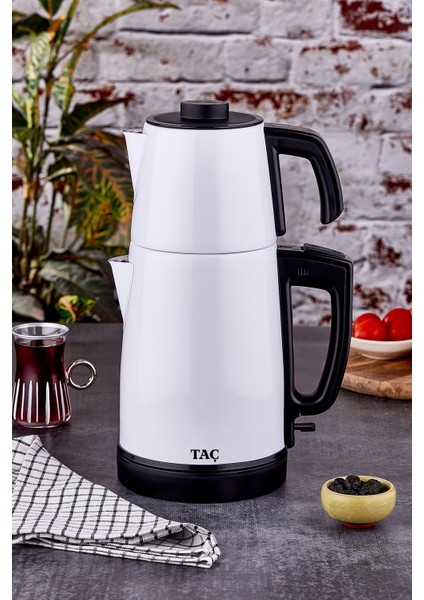 Keyfidem Beyaz Çay Makinesi, Pratik ve Şık Tasarım