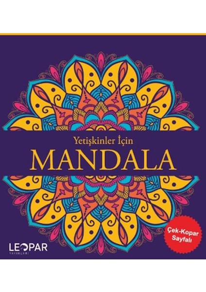 Yetişkinler Için Mandala - Mor