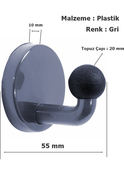Tempo Islak Hacim Kabin Tekli Plastik Topuzlu Askı fiyatları