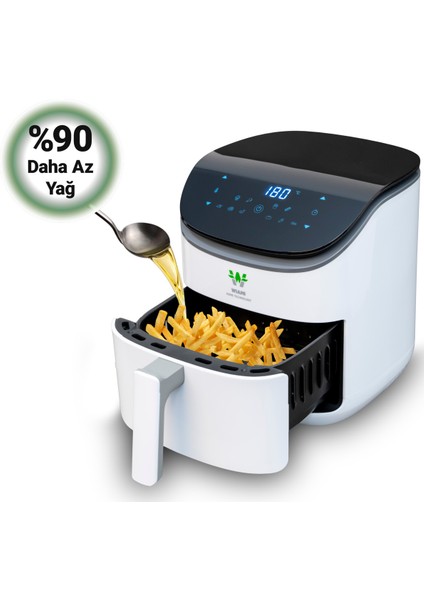 3.5l Akıllı Beyaz Fritöz, Sağlıklı ve Pratik Kullanım Için Ideal modelleri