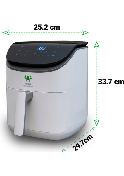 3.5l Akıllı Beyaz Fritöz, Sağlıklı ve Pratik Kullanım Için Ideal fırsatları