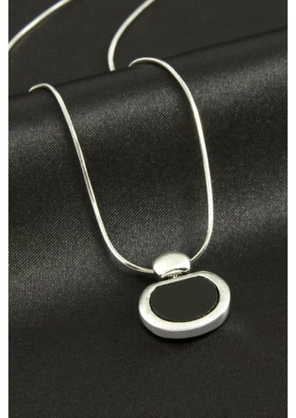 Oval Lüks Çelik Kolye fiyatları