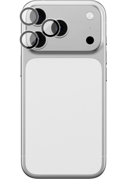 iPhone 17 Pro Max Uyumlu Amazingthing Anti Reflective Kamera Lens Koruyucu Uygulama Aparatlı Şeffaf fiyatları