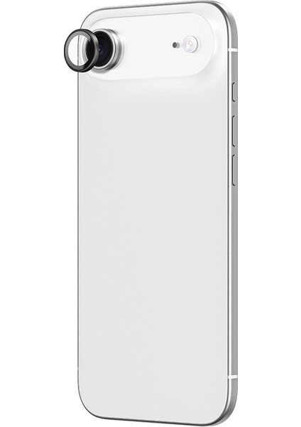 iPhone 17 Air Uyumlu Amazingthing Anti Reflective Kamera Lens Koruyucu Uygulama Aparatlı Siyah modelleri