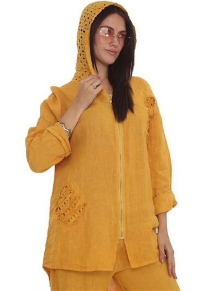 Italyan Bohem Kapüşonlu Ceket Fistolu Pantolon Takım modelleri