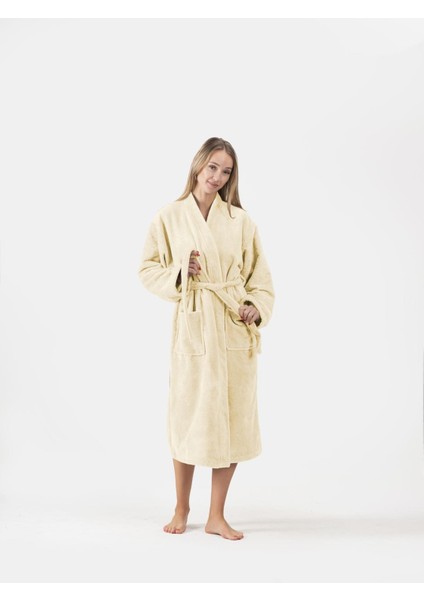 DreamSoft Kimono Bornoz – Kadife, Unisex indirimleri