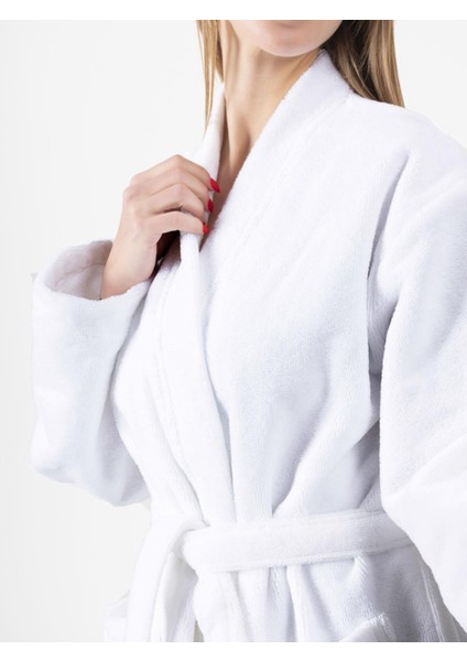 DreamSoft Kimono Bornoz – Kadife, Unisex