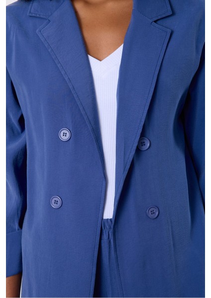 Indigo Regular Astarsız Mevsimlik Ceket