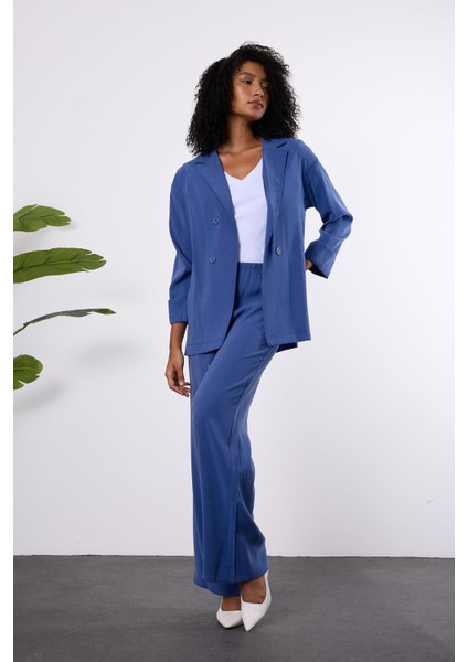 Indigo Regular Astarsız Mevsimlik Ceket