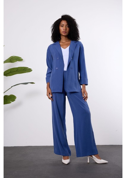 Indigo Regular Astarsız Mevsimlik Ceket