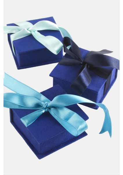 Süet Lüx Set Kolye Kutusu modelleri