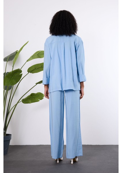 Bebe Mavisi Regular Astarsız Mevsimlik Ceket