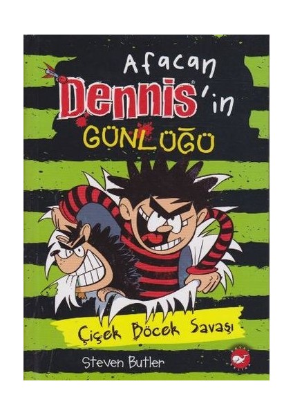 Afacan Dennis'in Günlüğü 2 - Çiçek Böcek Savaşı (Ciltli)