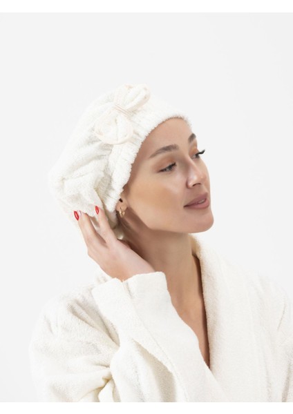 CottonVerse Saç Kurulama Bonesi – %100 Pamuk , Fiyonklu fiyatları