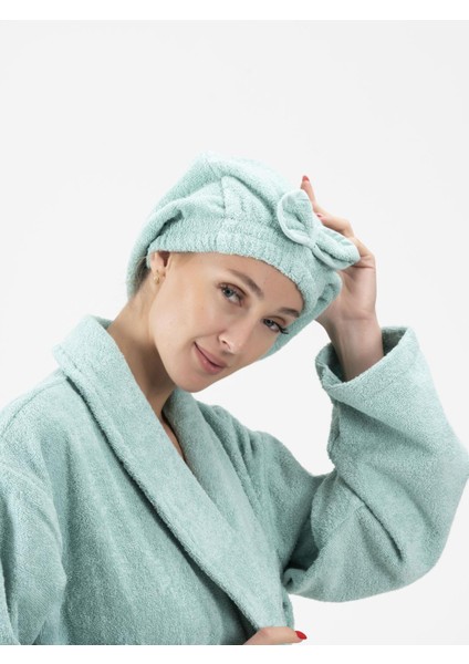 CottonVerse Saç Kurulama Bonesi – %100 Pamuk , Fiyonklu fırsatları