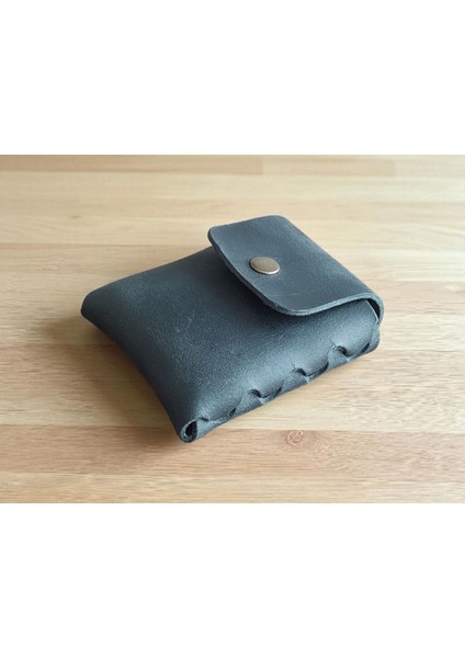 Deri Sigara Kılıfı Siyah Model 2