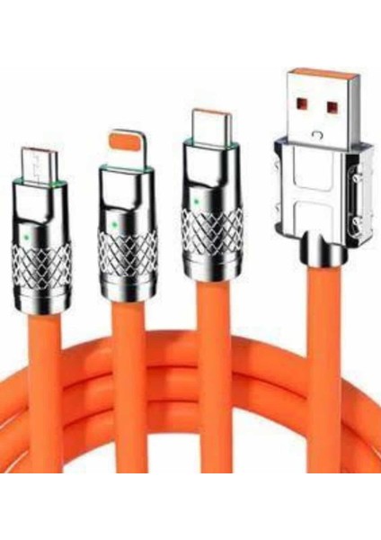 Depomix Android ve Ios Uyumlu 180 Derece Type-C Şarj Kablosu modelleri