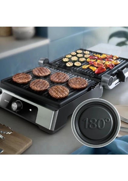 2200W 5000 Serisi Analog Temalar Izgarası HD6301/902200W 5000 Serisi Analog Temalar Izgarası HD6301/90 Gümüş fırsatları