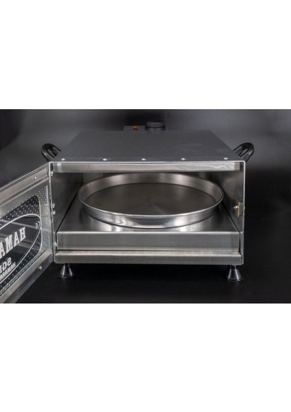 Büyük Boy Çift Rezistans Pratik Fırın 2500W, Bazlama ve Lahmacun Için Mükemmel fırsatları