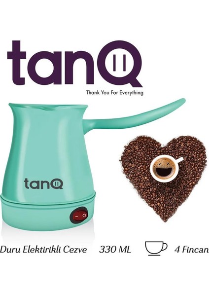 Pratik Elektrikli Türk Kahvesi Cezvesi, Yeşil, Kolay ve Hızlı Kullanım fiyatları