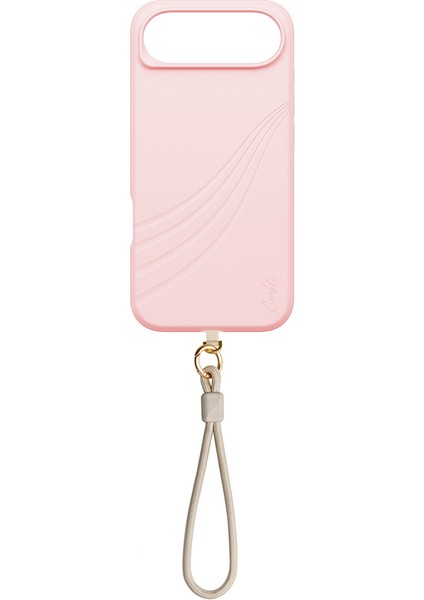 iPhone 17 Air Uyumlu Kılıf M-Safe Şarj Özellikli Soft Arka Yüzey Askı Ipli Coehl Serina Kapak Pembe fiyatları