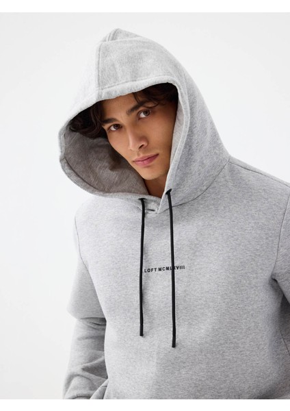 Regular Fit Gri Erkek Sweatshirt LF2034269 fırsatları