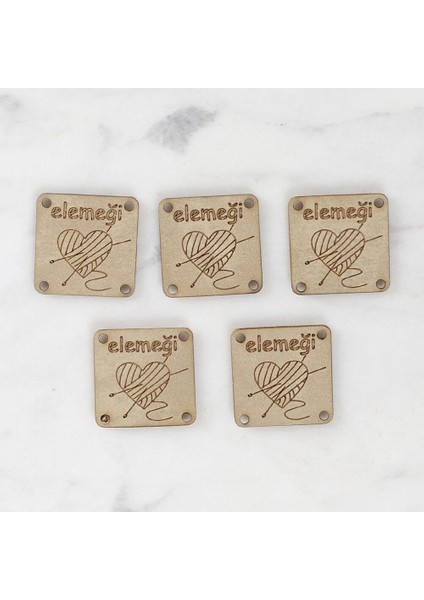 Loren Crafts Elemeği Deri Arma 5 Adet - 1569