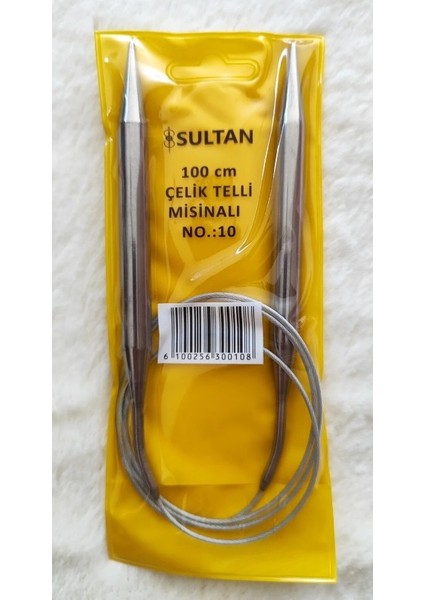 Çelik Telli, Misina Şiş (100 Cm) - 10 No