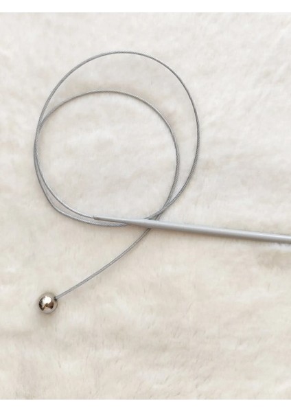 Çelik Telli, Stoplu Misina Şiş (80 Cm) - 4,5 No fiyatları