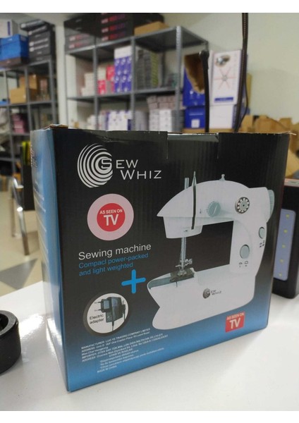 Mini Taşınabilir Ev Tipi Dikiş Makinesi, Pedallı, Kullanışlı ve Hafif Tasarım fırsatları