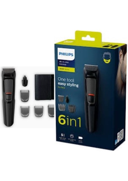 Isiliksizlik 6+1 Başlıklı Islak-Kuru Çok Fonksiyonlu Kablosuz Tıraş Aleti