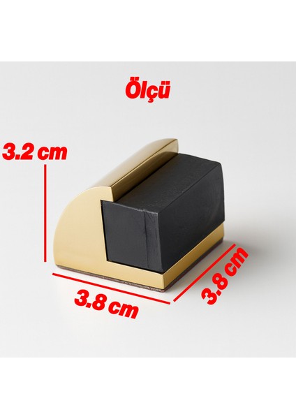Metal Kapı Stoperi Oval Gold Altın Güçlü Yapışkanlı Kauçuk Kapı Tamponu Çarpma Önleyici Durdurucu indirimleri