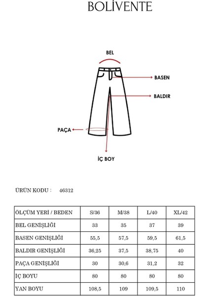Kadın Camel Bol Paça Dokuma Pantolon