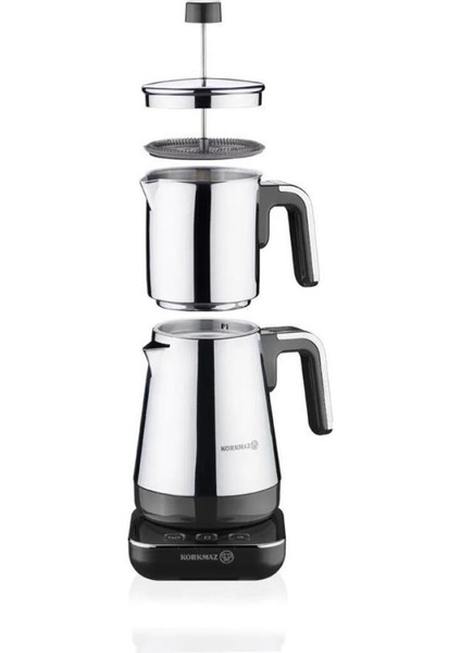 Modern Elektrikli Çaydanlık Siyah/krom, Şık ve Kullanışlı Tasarım modelleri